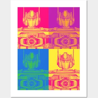 Pop Art Optimus Posters and Art